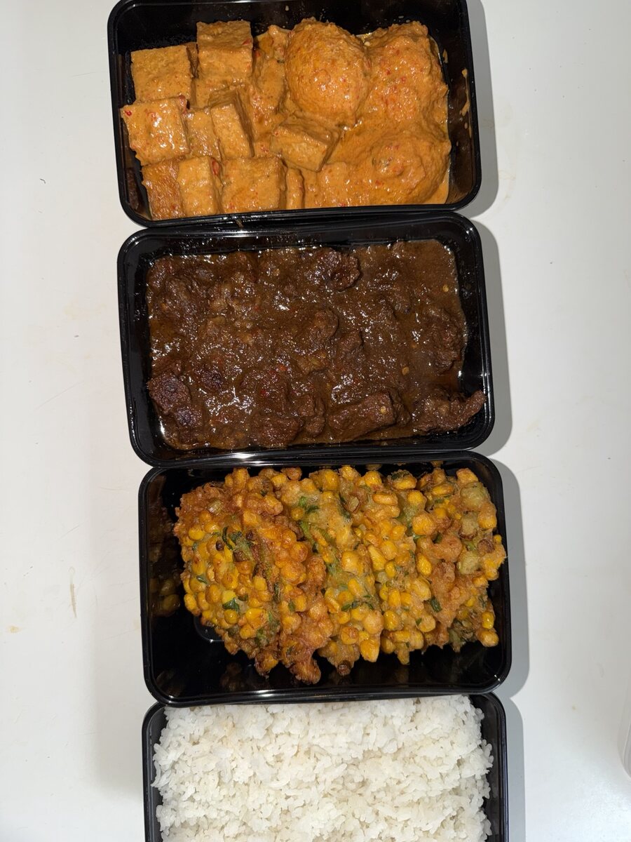 Indonesische rijsttafel